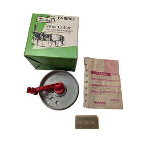 VTG Dexter's Wool Cutter 19-01065 Latch Hook Rug Work 2 1/2 inch length